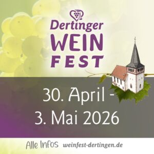 Dertinger Weinfest 2026